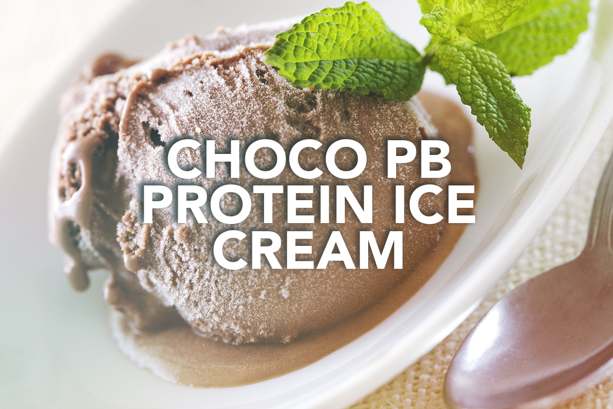 Rivalus At Home Recipe: Choco PB Protein Ice Cream